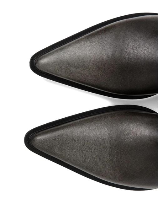 Vagabond Black Kniehohe Cassie Stiefel mit spitzer Kappe 40mm
