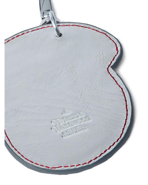 Vivienne Westwood Gray Mushroom Keyring for men