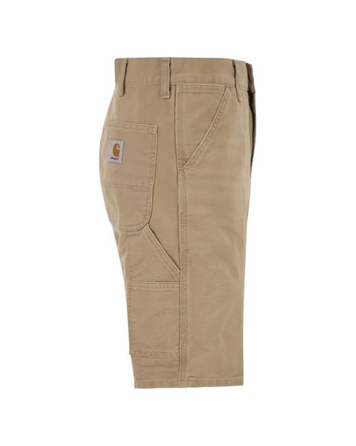Carhartt Natural Single Knee Shorts