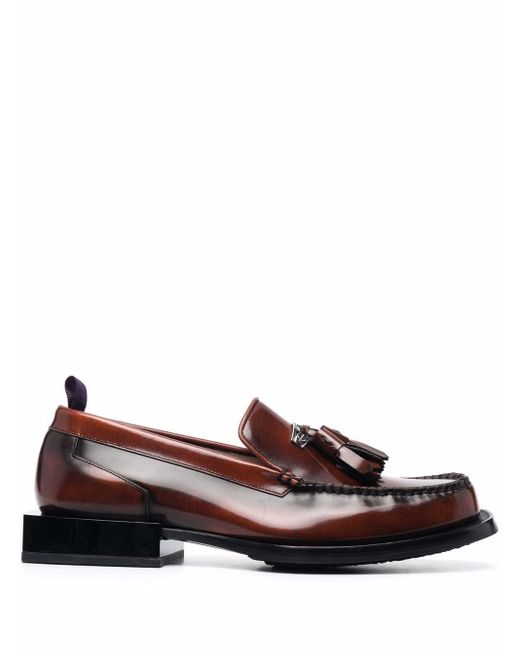 Eytys Brown Rio Leather Loafers for men