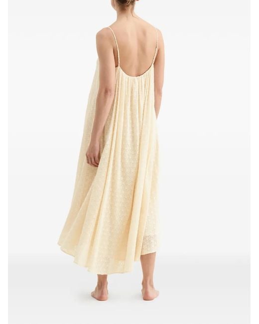 Eres White Confidentielle Long Dress