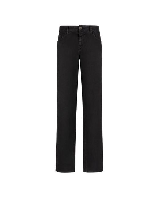 Vaqueros Rectos Roberto Cavalli de hombre de color Black