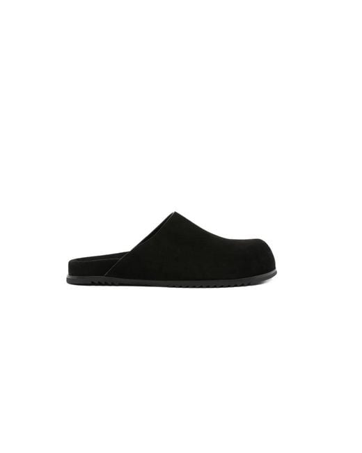 Rick Owens Black Granola Mules for men