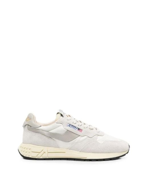Autry Reelwind Sneakers Mit Logo-Patch in White für Herren
