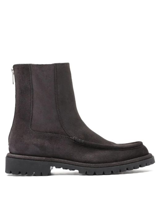 Officine Creative Spectacular スエードブーツ Black
