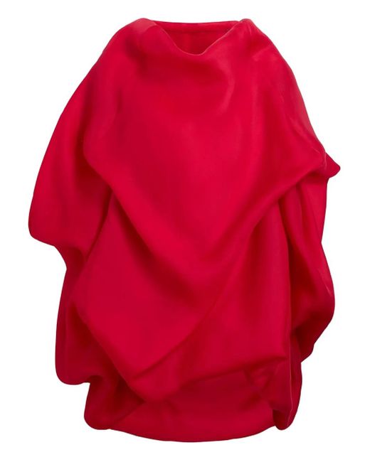Khaite Red Kobe Top