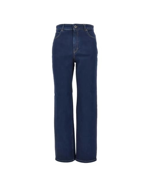 Weekend by Maxmara Blue Straight-Leg Jeans