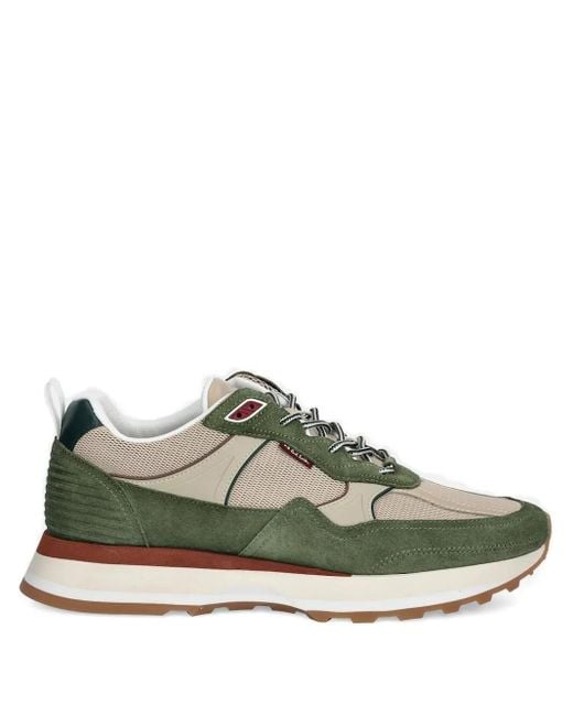 Paul Smith Green Banks Suede Sneakers for men
