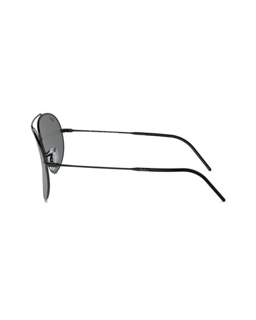 Ray-Ban Black X Lenny Kravitz Aviator Reverse Sunglasses
