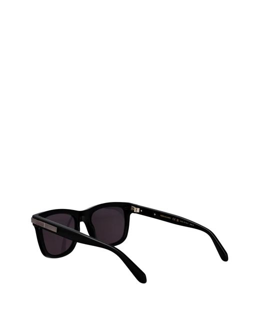 Ferragamo Eyewear Black Lunettes De Soleil À Monture Carrée for men