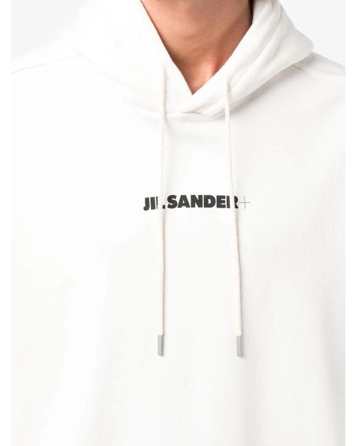 Jil Sander Baumwoll-Hoodie für Männer in Natural für Herren
