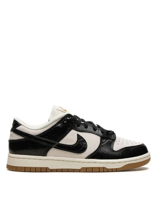 Nike Black Dunk Panelled Low-Top Sneakers