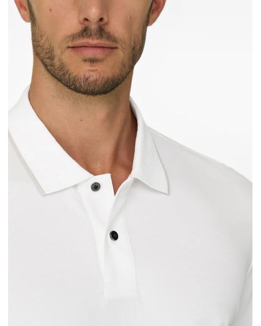 Boggi White Polo for men