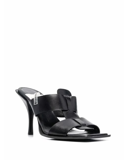 Premiata Black Double-Strap Sandals