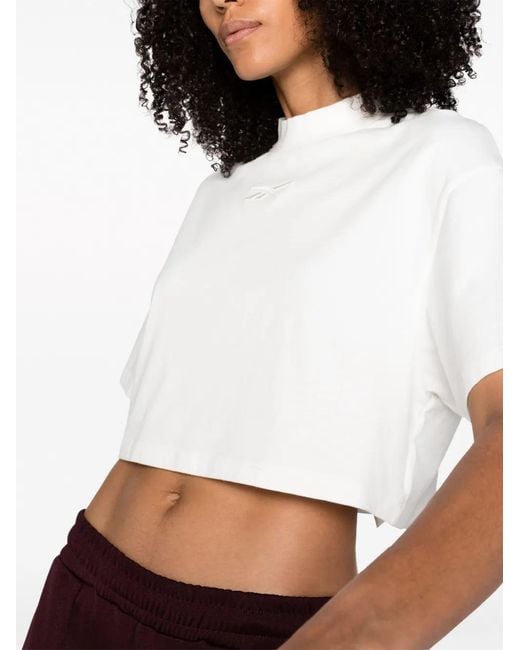Camiseta Corta Vector Reebok de color White