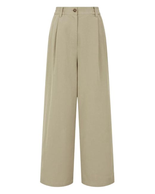 Studio Tomboy X Broek Met Wijde Pijpen En Dart-Detail in het Natural