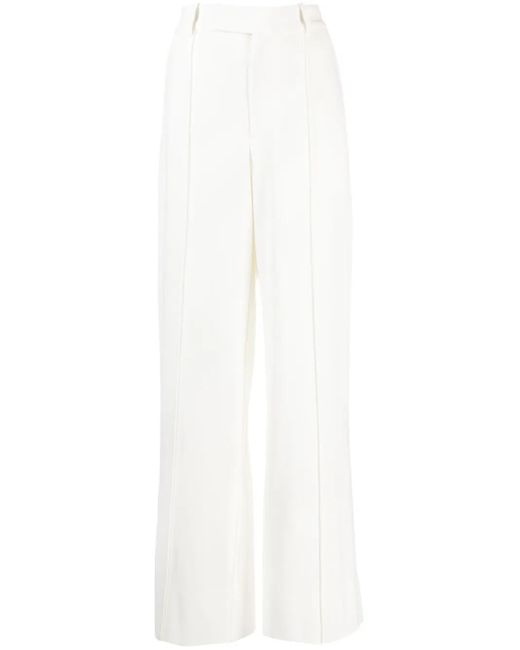 Proenza Schouler White Straight-Leg Trousers