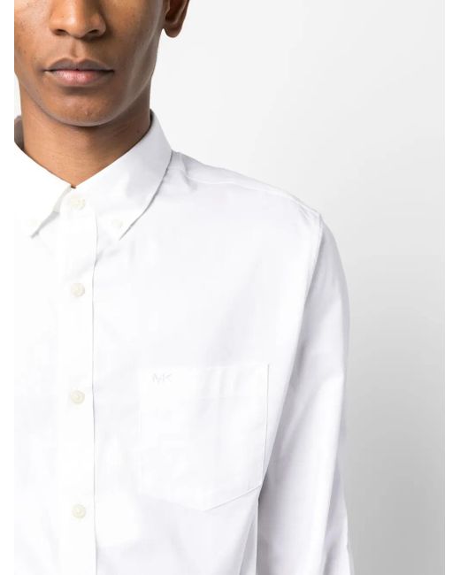 Michael Kors White Ls Slm Bd Oxford Str for men