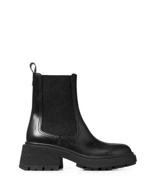 Jimmy Choo Black Tamia Chelsea Flat Boots