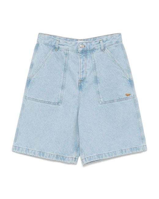 Maison Kitsuné Blue Shorts for men