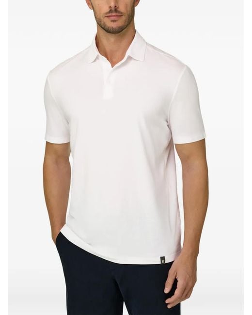 Boggi White Polo for men