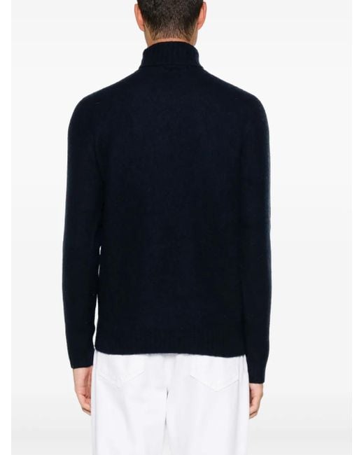 Drumohr Klassischer Pullover in Blue für Herren