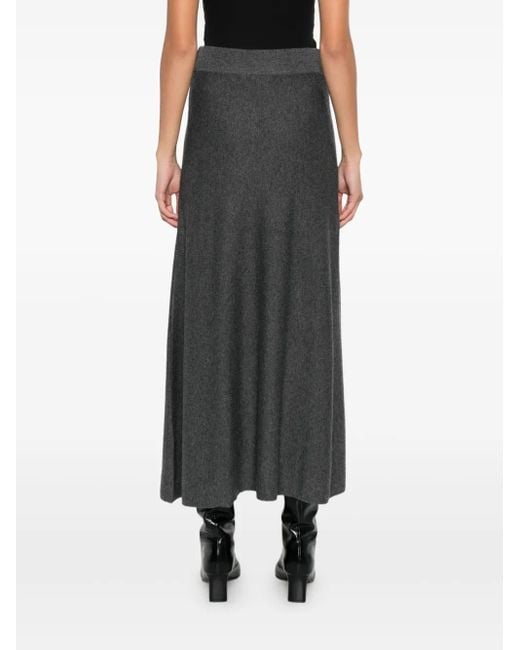 Pennyblack カシミアブレンド スカート Gray