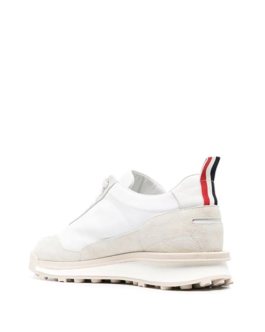 Thom Browne White Alumni Sneaker