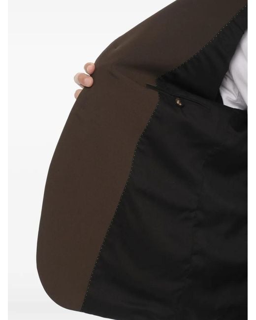 Neil Barrett Brown Notch-Lapel Single-Breasted Blazer for men