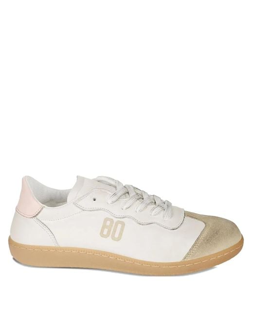 Be980 White Harvard Sneakers for men