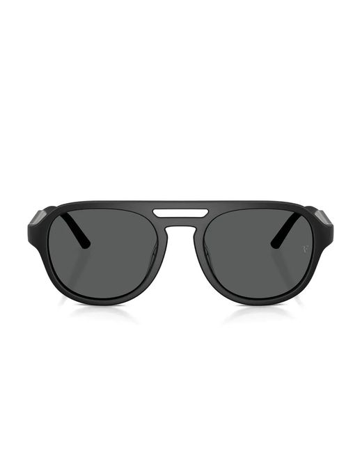 Oliver Peoples Black Metal Sunglasses