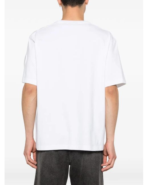 Canada Goose White Short-Sleeve T-Shirt for men