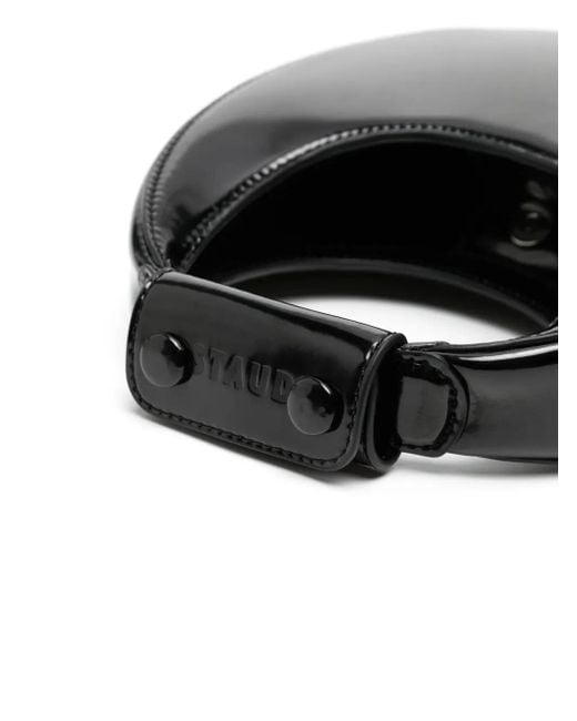 Staud Black Goodnight Moon Leather Tote Bag