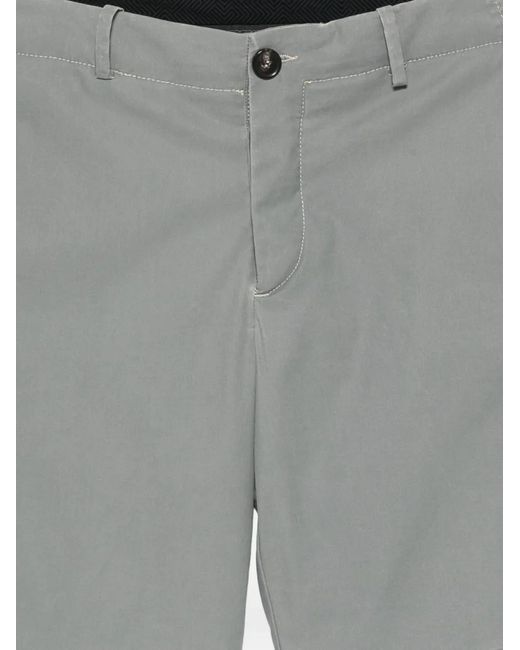 Rrd Gray Marina Chalk Logo-Patch Shorts for men