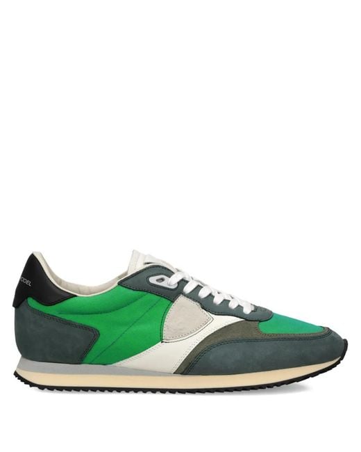 Philippe Model Sneakers Mit Einsätzen in Green für Herren