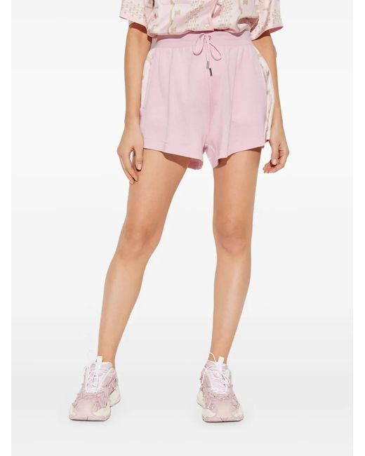 Versace Pink Shorts With Pockets