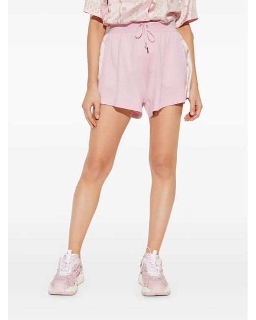 Versace Pink Shorts With Pockets