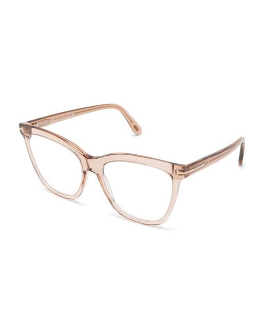 Tom Ford Natural Square-Frame Glasses