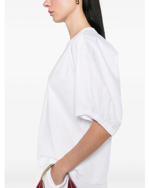 Max Mara White Mmlcellula Short-Sleeve T-Shirt
