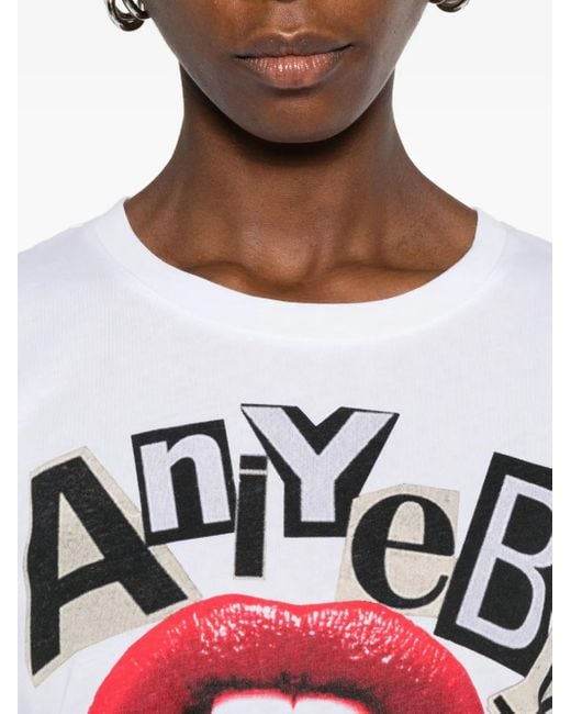 Aniye By プリント Tシャツ White
