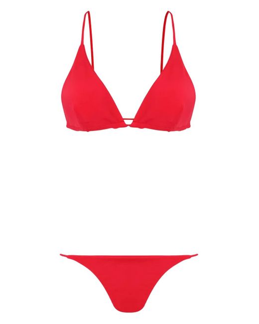 Set Bikini A Triangolo di Osklen in Red