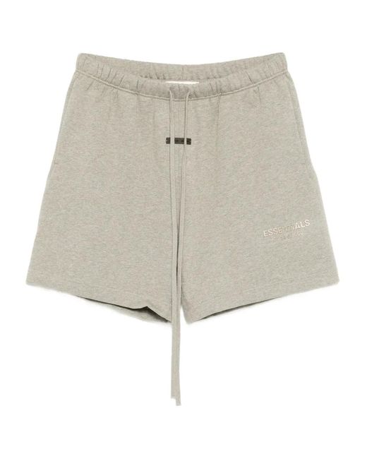 Fear Of God Natural Logo Appliquè Short for men