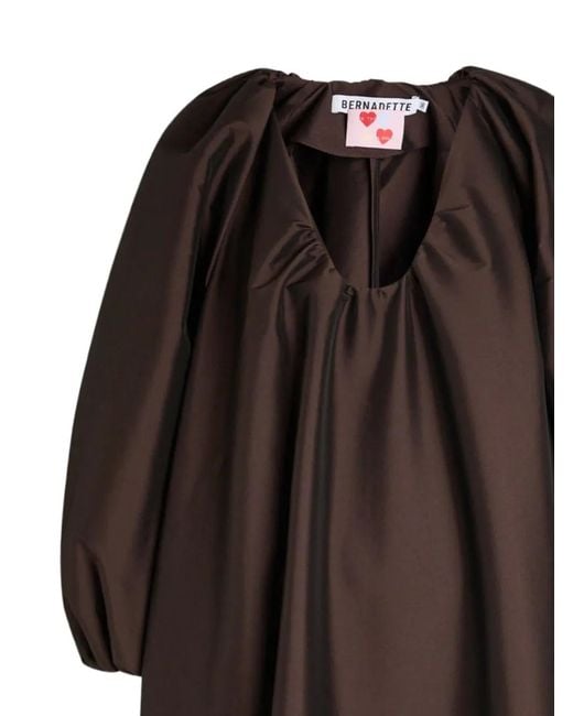 bernadette brown cape dress George Maxi in LC26 Simple Off The Shoulder Color:Rose Gold (RosyBrown) Made from lustrous satin