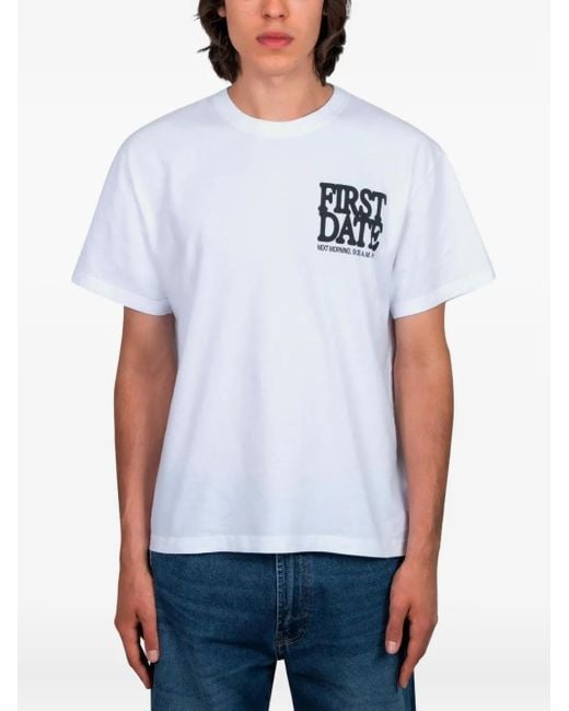 Carne Bollente White Graphic-Print T-Shirt for men