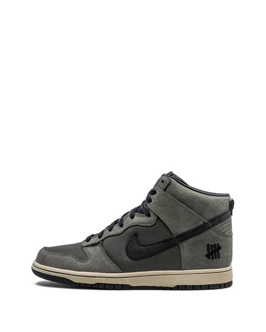 Nike Black X Undefeated Dunk High Sp "Ballistic" Sneakers for men