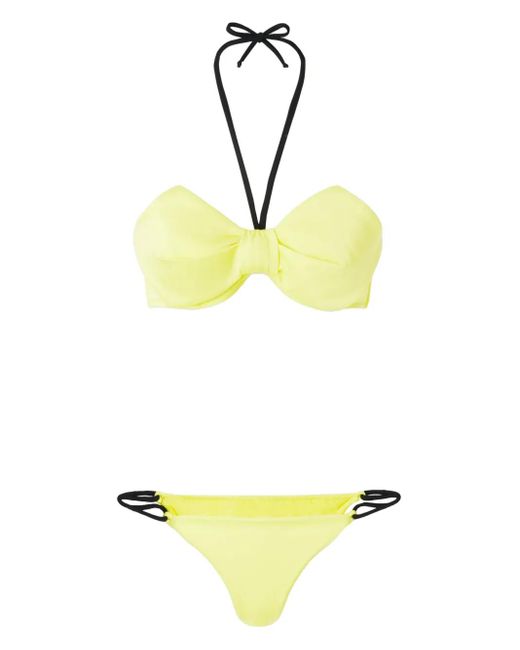 Genny リボンディテール ビキニ Yellow