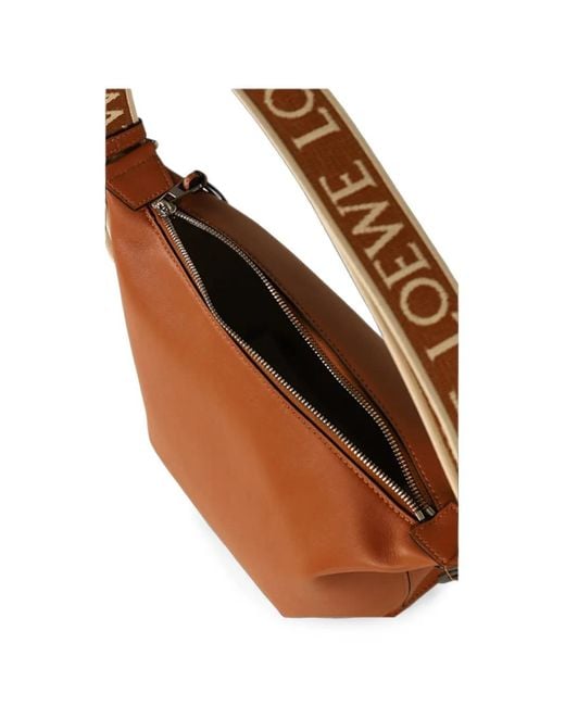 Loewe White Small Cubi Logo-Strap Crossbody Bag for men