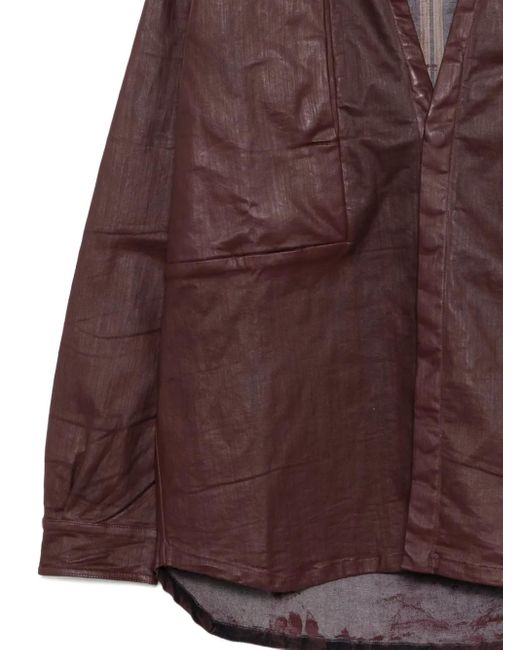 Rick Owens Brown Larry Jacket for men