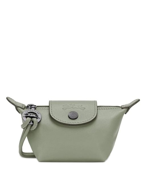 Longchamp Gray Porte-Monnaie Le Pliage Xtra