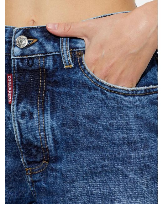 Vaqueros Boston Rectos DSquared² de color Blue